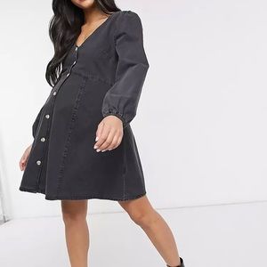 ASOS Maternity Longsleeve denim dress
